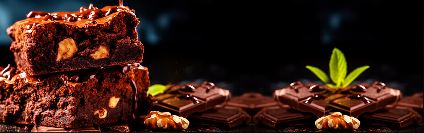 Chocolate Hazelnut Brownies in Chandigarh